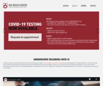 KCshealthcenter.org(KCS) Screenshot