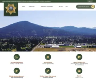 KCsheriff.com(Kootenai County Sheriff) Screenshot