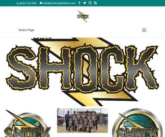 KCshockathletics.com(Kansas City Shock) Screenshot