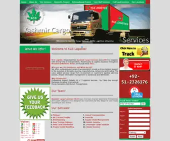 KCslogistics.com.pk(KCS Logistics& Express) Screenshot