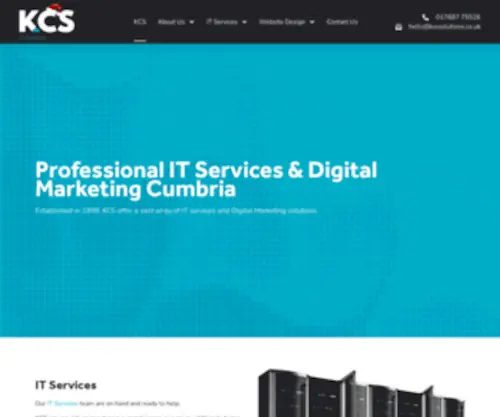 KCssolutions.co.uk(Cumbria located computer services company) Screenshot