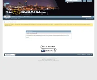 Kcsubaru.com(Kcsubaru) Screenshot