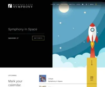 KCSYMphony.org(The Kansas City Symphony) Screenshot