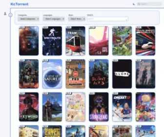 Kctorrent.com(Home) Screenshot