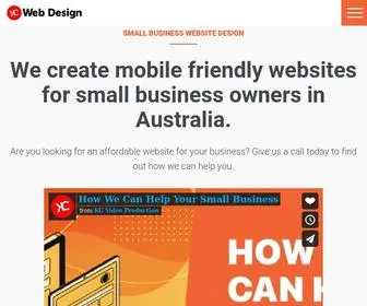 Kcwebdesign.com.au(KC Web Design) Screenshot