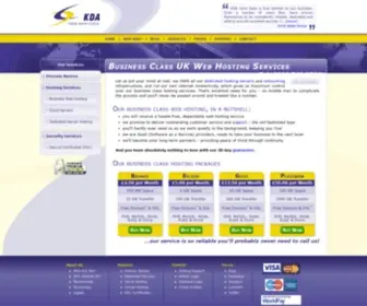 Kdawebservices.com(The specialist host for digital agencies) Screenshot