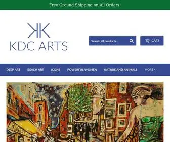 Kdcarts.com(KDC ARTS) Screenshot