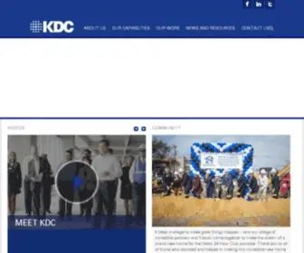 KDC.com(Home) Screenshot