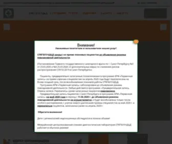 KDCD.spb.ru(Детский диагностический центр) Screenshot