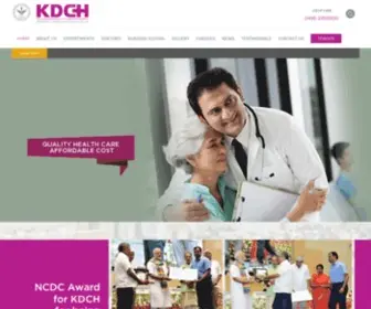 KDChcalicut.com(Kozhikode District Co) Screenshot