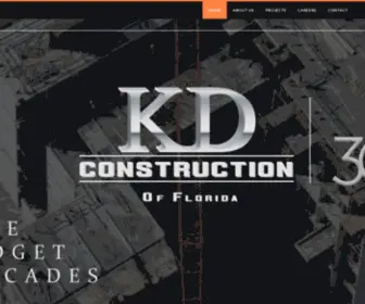 Kdconstruction.us(KD Construction) Screenshot