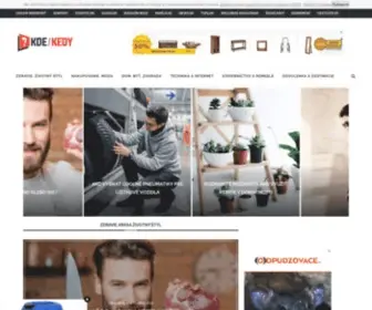 Kdekedy.sk(Kde) Screenshot