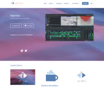 Kdenlive.org(Video Editing Freedom) Screenshot