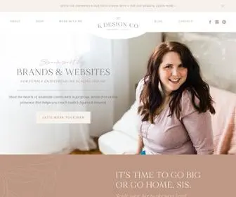 Kdesign.co(Branding for Women) Screenshot