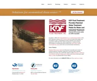 KDFFT.com(KDF process media) Screenshot