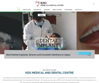 Kdguptamd.com(Best Dental clinic in Jaipur) Screenshot