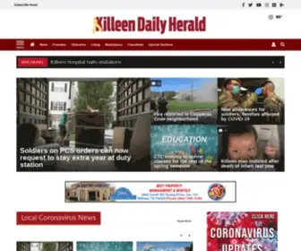 KDhnews.com(The Killeen Daily Herald) Screenshot