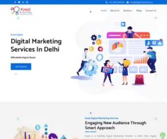 Kdigitalmarketing.in(Digital Marketing Services in Delhi) Screenshot