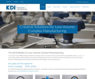 Kdimfg.com(Creative Solutions for Low) Screenshot