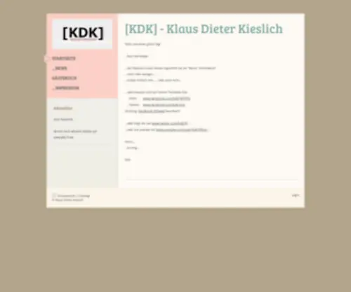 KDK74.com(Über mich) Screenshot