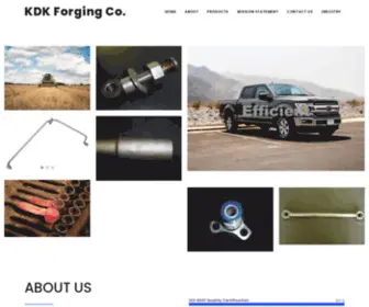 KDkforging.com(KDK Forging) Screenshot