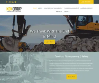 KDKgroupatx.com(Contractors) Screenshot