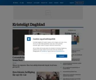 K.dk(Kristeligt Dagblad) Screenshot