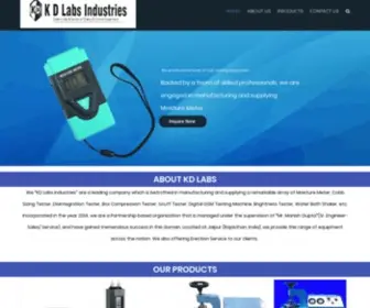 Kdlabsindustries.com(K D Labs Industries Pvt) Screenshot