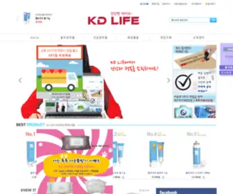 Kdlife.co.kr(D Life 켈로코트 쇼핑몰) Screenshot