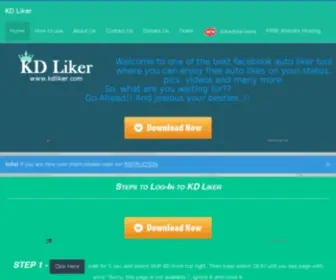 Kdliker.com(KD LIKER) Screenshot