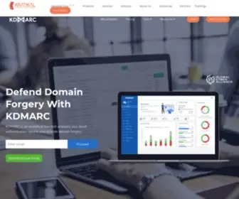 Kdmarc.com(Configure and Monitor DMARC) Screenshot