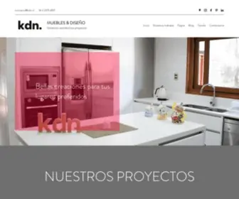 KDN.cl(Fábrica de Muebles) Screenshot