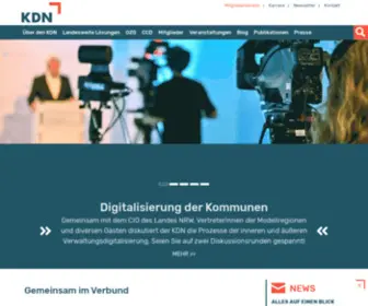 KDN.de(Dachverband kommunaler IT) Screenshot