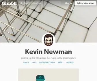 Kdnewman.com(Kevin Newman) Screenshot