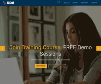 Kdninfotech.com(KDN 100% Best Training Institute in Pune) Screenshot