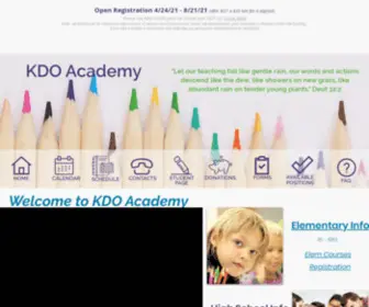 Kdoacademy.org(HOME) Screenshot