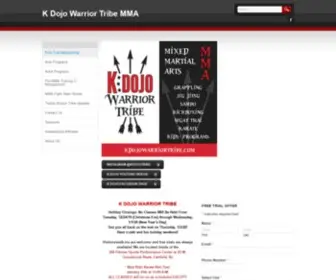 Kdojomma.com(K Dojo Warrior Tribe MMA) Screenshot
