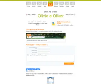 Kdomasvatek.cz(Kdo má svátek 6) Screenshot