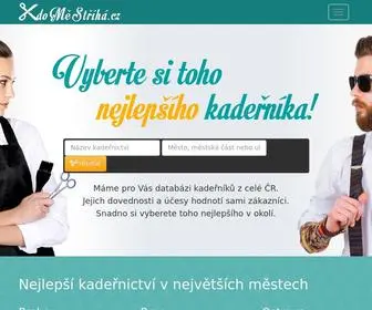 Kdomestriha.cz(Hlavní stránka) Screenshot