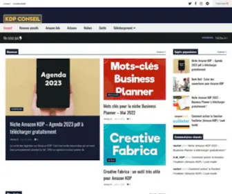 KDP-Conseil.com(KDP Conseil) Screenshot