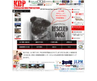 KDP-Satooya.org(特定非営利活動法人 KDP KANAGAWA DOG PROTECTION) Screenshot