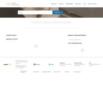 KDpcommunity.com(KDP Community) Screenshot