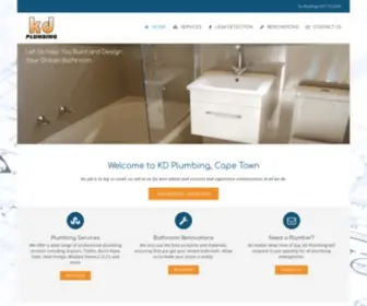 KDplumbing.co.za(Plumber Cape Town) Screenshot