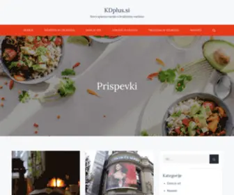 KDplus.si(Novo spletno mesto s kvalitetno vsebino) Screenshot