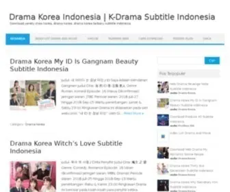 Kdramaindo.com(Koleksi Drama Korea Subtitle Indonesia) Screenshot