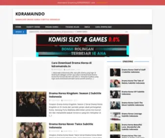 Kdramaindo.tv(Kdramaindo) Screenshot