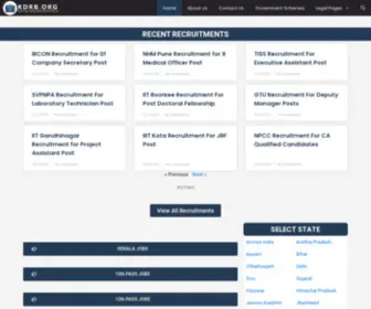 KDRB.org(Daily Jobs & Recruitment Updates) Screenshot