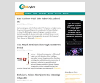 KDRCyber.com(Portal Berita Teknologi) Screenshot