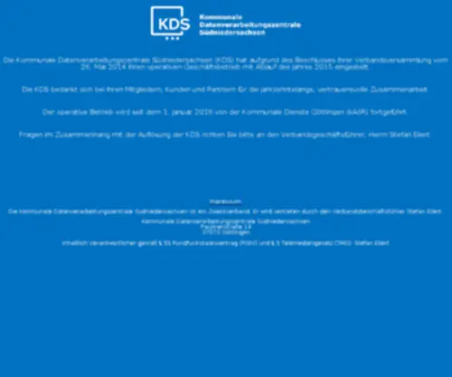KDS.de(Südniedersachsen) Screenshot