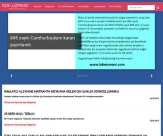Kdvuzmani.com(KDV Uzman) Screenshot
